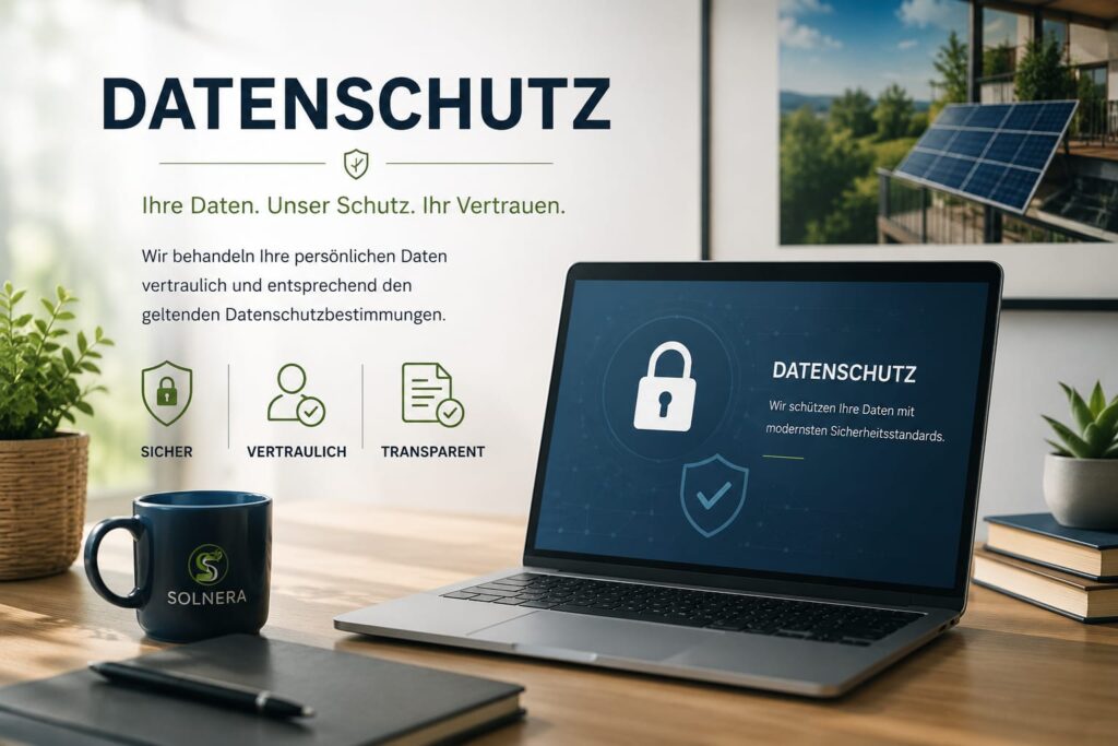 Datenschutzerklärung von Solnera – Schutz persönlicher Daten und Datenschutz